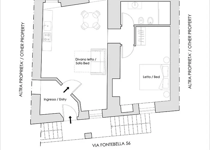 Maison Fontebella 56 - Centro